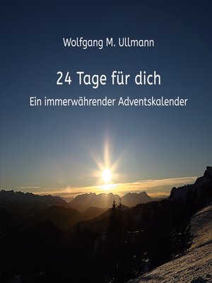 cover image of 24 Tage für dich